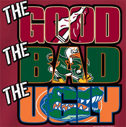 Florida State Seminoles Football T-Shirts - The Good The Bad The Ugly