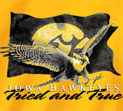 Iowa Hawkeyes Football T-Shirts - Tried and True