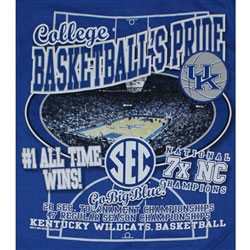 Kentucky Wildcats Basketball T-Shirt - UK Roundball Reload