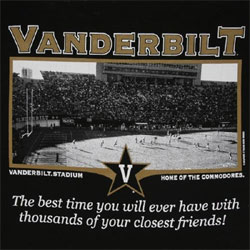 Vanderbilt Commodores Football T-Shirts - Welcome To My House