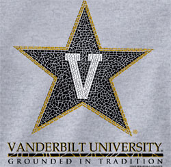 Vanderbilt Commodores Football T-Shirts - Mosaic - Grounded In Tradition