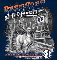 Auburn Tigers Football T-Shirts - Best Seat In The House