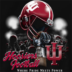 Indiana Hoosiers Football  T-Shirts - Where Pride Meets Power