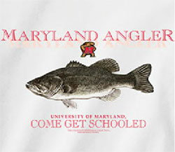 Maryland Terrapins Football T-Shirts - Angler - Come Get Schooled