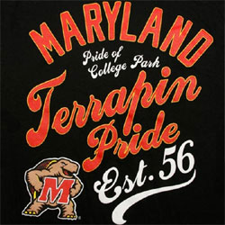 Maryland Terrapins Football T-Shirts - Pride Of College Park