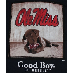 Ole Miss Rebels Football T-Shirts - Man's Best Friend - Good Boy