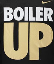 Purdue Boilermakers Football T-Shirts - Boiler Up - By Nike