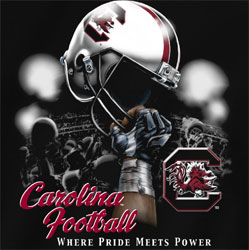 South Carolina Gamecocks Football T-Shirts - Where Pride Meets Power
