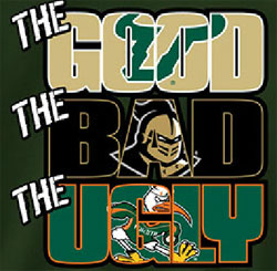 South Florida Bulls USF Football T-Shirts - The Good The Bad The Ugly