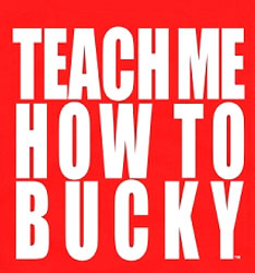 Wisconsin Badgers Football T-Shirts - Teach Me How To Bucky
